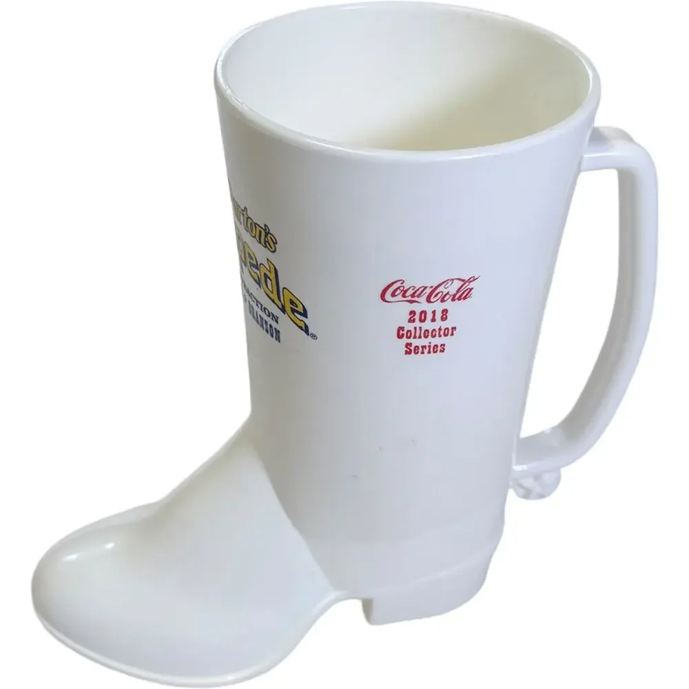 Dolly Parton's Stampede Pigeon Forge 2018 Souvenir Coca-Cola Cowboy Boot Cup